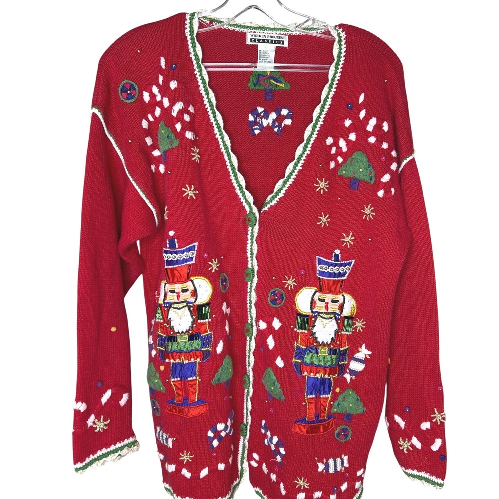 Work In Progress LARGE Classics VTG Nutcracker Ch… - image 1